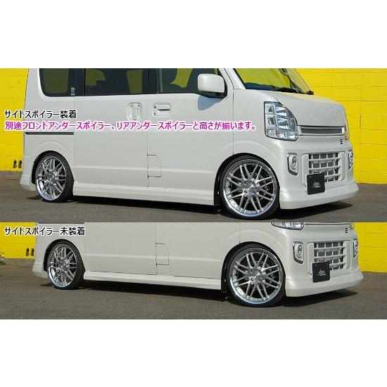 エブリィワゴン DA17W サイドスポイラー シンケ/SHINKE : クロノ エブリィワゴン DA17W サイドスポイラー シンケ/SHINKE : クロノ