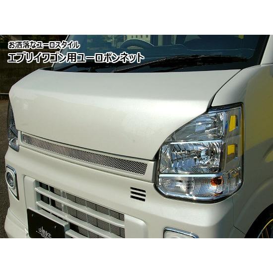 エブリィワゴン DA17W ユーロボンネット 塗装済 シンケ/SHINKE エブリィワゴン DA17W ユーロボンネット 塗装済 シンケ/SHINKE