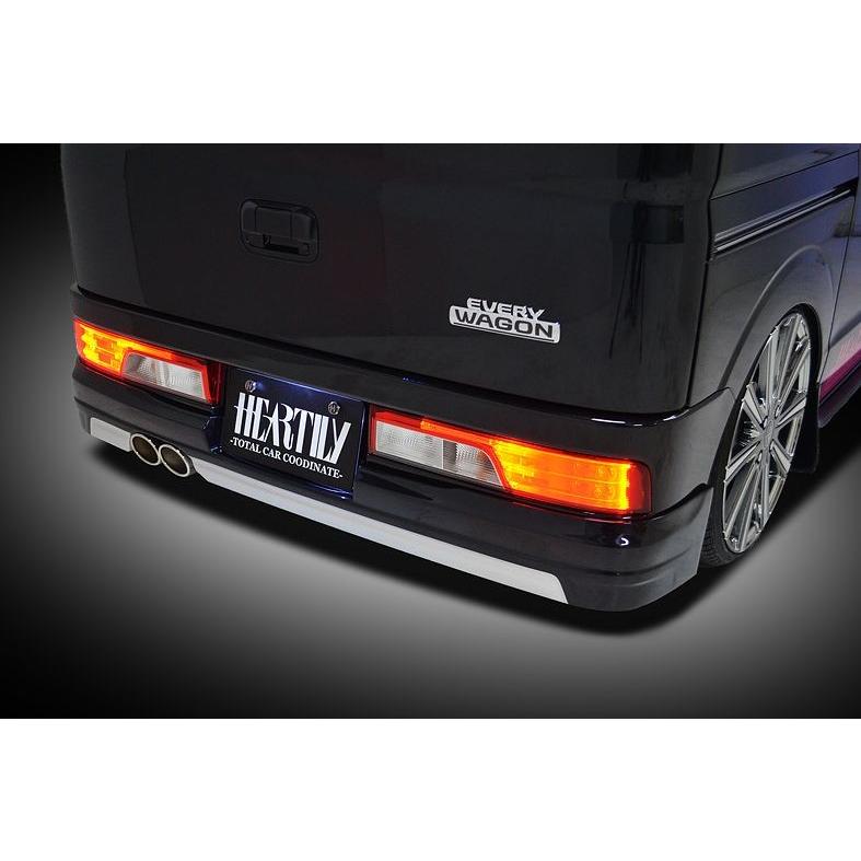 エブリィワゴン DA17W リアバンパーガーニッシュ LS-LINE ハーテリー