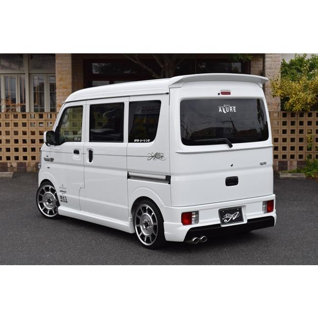 エブリィバン DA17V リアハーフスポイラー 1色塗装済 アリュール