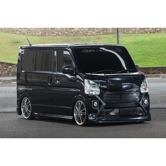 エブリィワゴン DA17W フロントアンダースポイラー 塗装済 ジュ