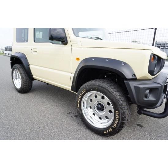 新車外し！！ジムニーシエラ　オーバーフェンダー　サイドステップセット！ ジムニー ジムニーシエラ JB64 JB74 サイド ステップ バー