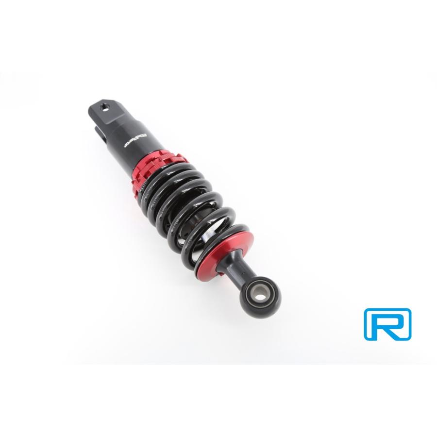 ズーマー用ローダウンリヤショック ブラック/レッド 品番：1105732