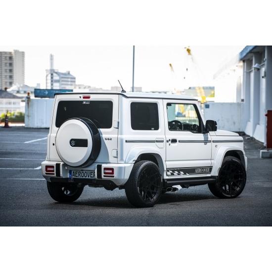 ジムニー　JB64W　ジムニーシエラ　JB74W　リアバンパースポイラー　塗装済　G62　AERO OVER/エアロオーバー