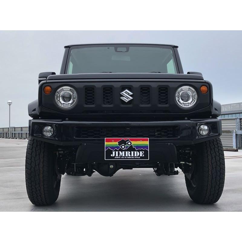 ジムニー JB64 フロントショートバンパー 塗装済 JIMRIDE K ジムニー JB64 フロントショートバンパー 塗装済 JIMRIDE K