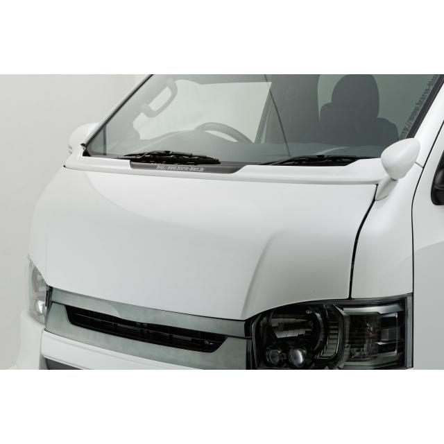 ハイエース 200系 ナロー用 1〜7型用 バッドフェイスボンネット 塗装済 