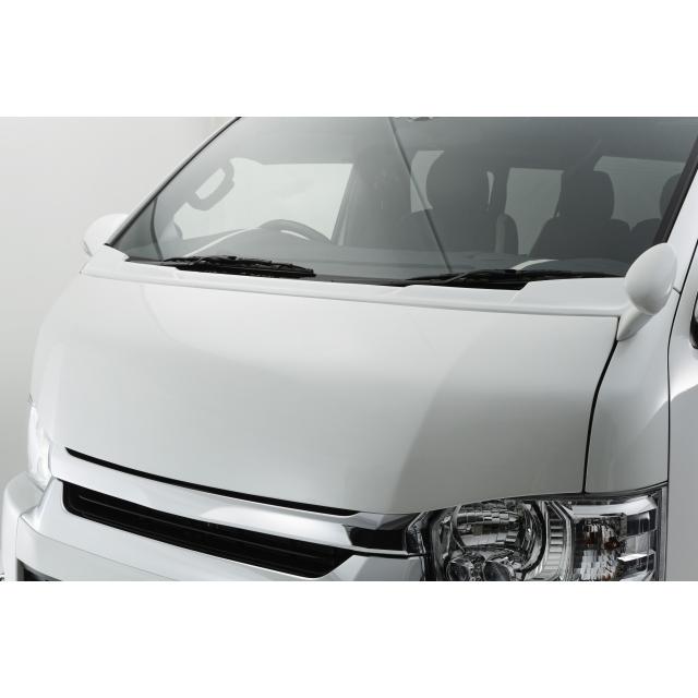 ハイエース 200系 ワイド用 1〜7型用 バッドフェイスボンネット 塗装済