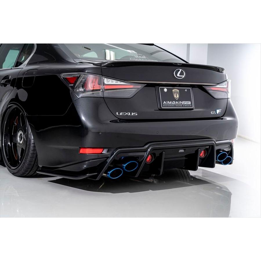 レクサス GS F URL10 リアディフューザー SPORT AIMGAIN