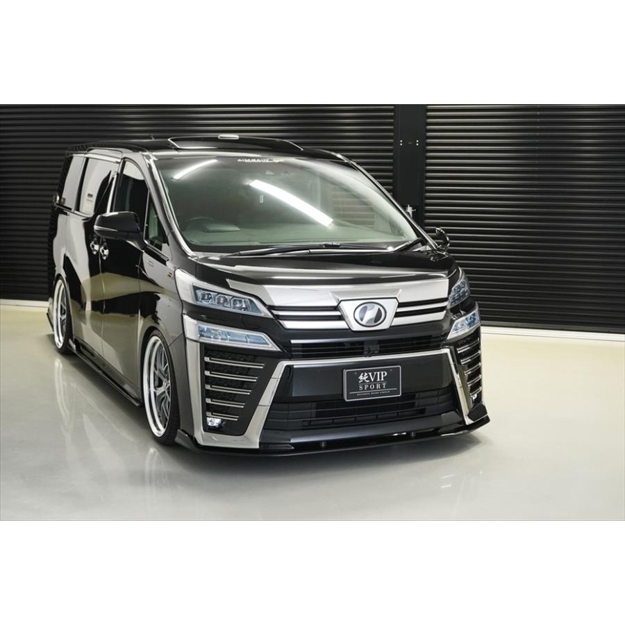 ヴェルファイア 30系 後期 Zグレード エアロ3点セット 純VIP ヴェルファイア 30系 後期 Zグレード エアロ3点セット 純VIP