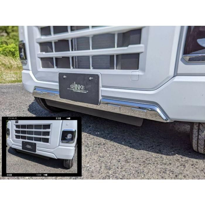 ハイゼット　純正　フロントグリル　バンパー　S710V　シルバー　中古　パーツ ハイゼットカーゴ S700V / S710V フロントバンパーグリルメッキ/モール