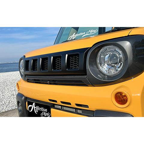 スペーシアギア MK53S フロントグリル 塗装済 MINI affection スペーシアギア MK53S フロントグリル 塗装済 MINI affection