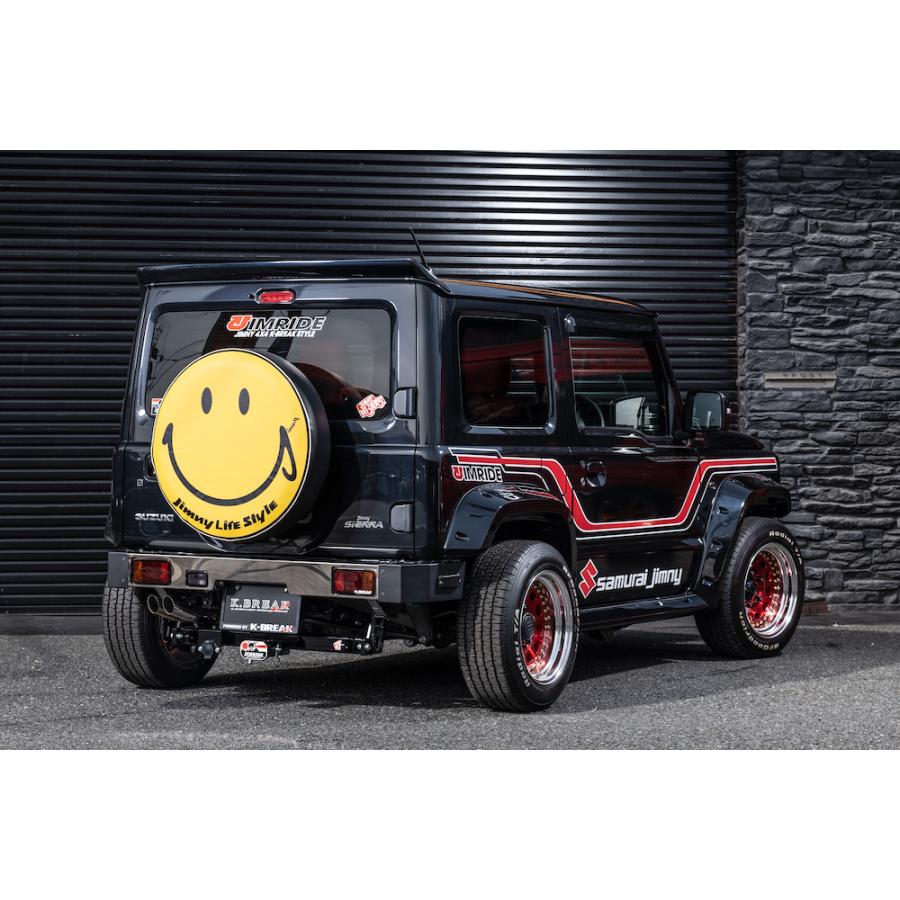 ジムニーシエラ JB74 サムライ・リアバンパー JIMRIDE K-BREAK