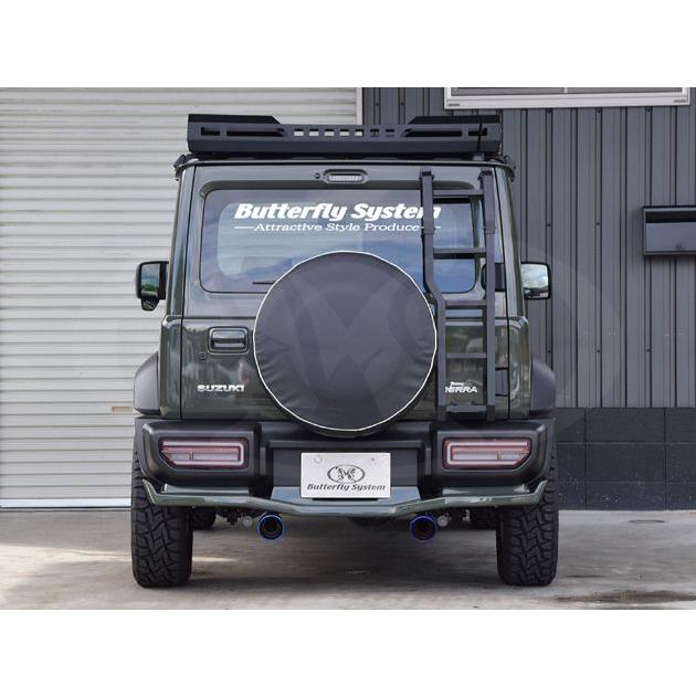 ジムニーシエラ JB74 リアフラップスポイラー GLANZ Butterfly