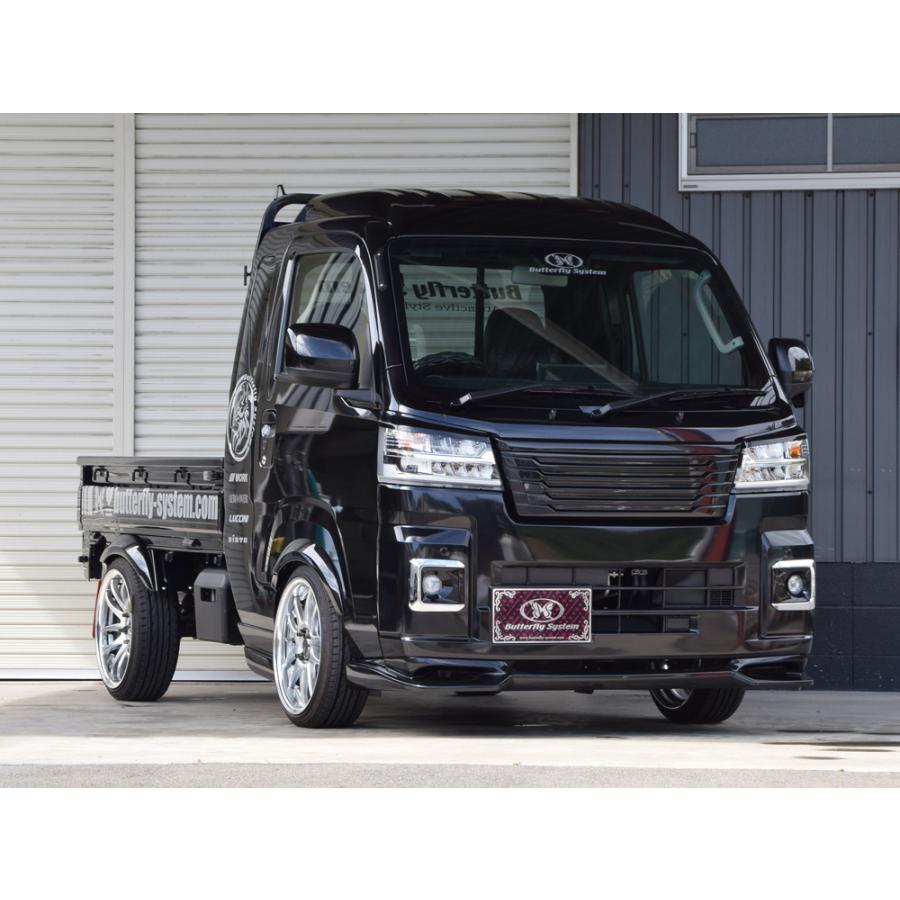 ハイゼットトラックSP500系後期アイラインButterfly System ハイゼットトラック S500P/S510P 後期 アイライン 塗装済