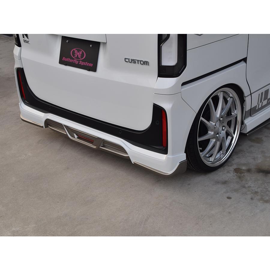エヌボックス　リアハーフスポイラー N-BOX カスタム JF5/JF6 リアハーフスポイラー GLANZ Butterfly System
