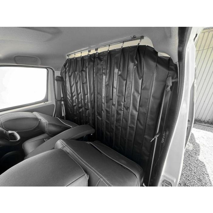 【新品未使用】タウンエース専用 カーテン GL/DX PUレザー レール付 タウンエース 403M・413M GL/DXグレード 専用間仕切りカーテン シンケ