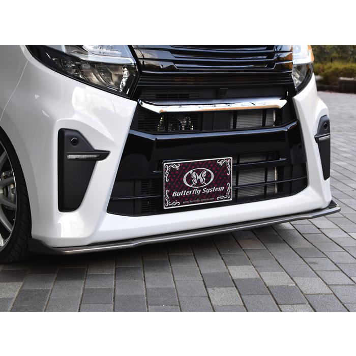 タントカスタム LA650S/660S 前期 フロントフラップスポイラー GLANZ