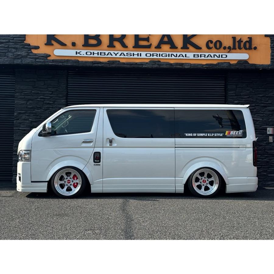 ハイエース 200系 標準 4型〜 サイドパネル VIP STYLE BEECAS K-BREAK