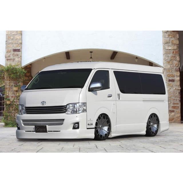 ハイエース ワイド S-GL KDH200V 3型 ボンネットスポイラー（メッキ