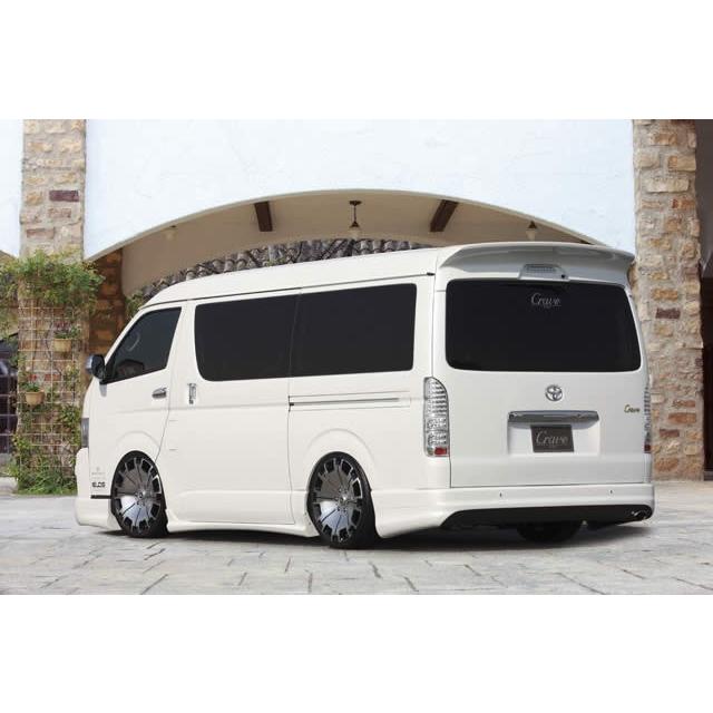 ハイエース ワイド S-GL KDH200V 3型リアウイング（ミドルルーフ
