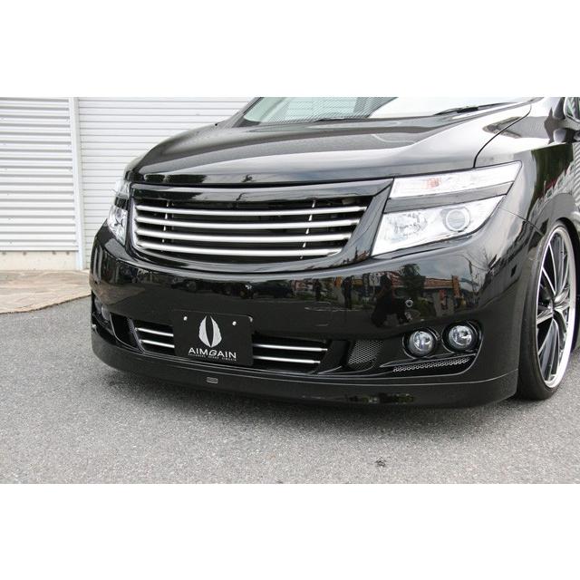 エルグランド E52 前期 フロントバンパー グランド エイムゲイン