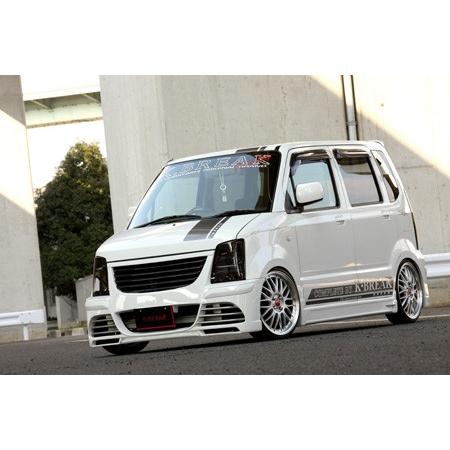 ワゴンR MH21/22 エアロ3点セット クワンタ K-BREAK（ケイブレイク