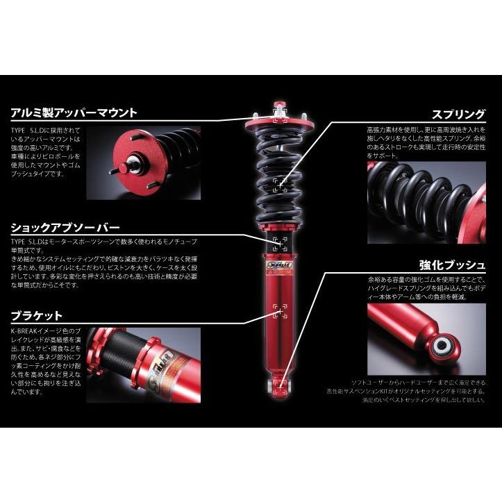 送料無料】 サスペンションシステム type S.L.D マックス L950 K-BREAK