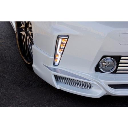 プリウスα zvw40/41 前期　フロントLEDウインカー　レヴィーアver1 ライトバー仕様]LEDフロントウインカー Ver.1 -プリウスα ZVW40