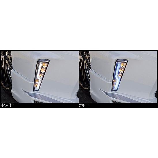 プリウスα zvw40/41 前期　フロントLEDウインカー　レヴィーアver1 Revier ZVW40/ZVW41 プリウスα 前期 LED フロントウインカー Ver