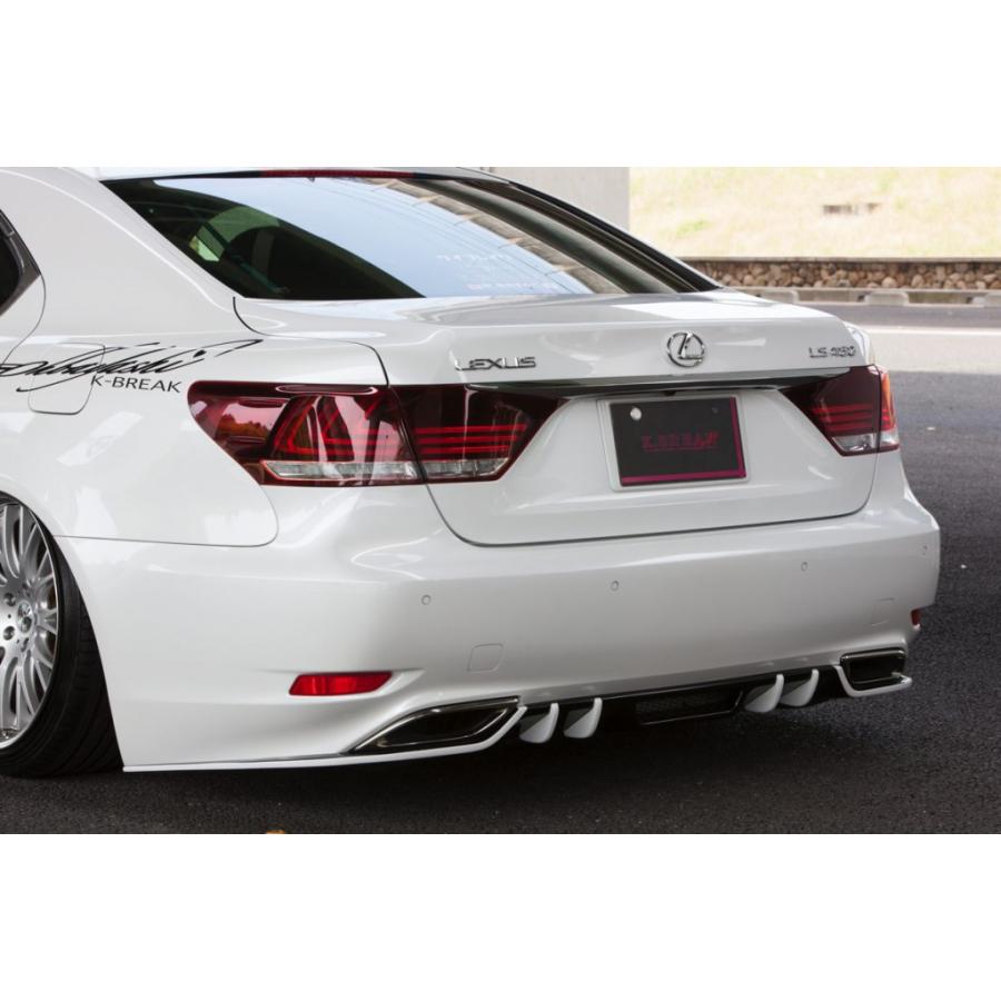 レクサス LS460 後期 リアハーフスポイラー（※Fスポーツは非対応） K