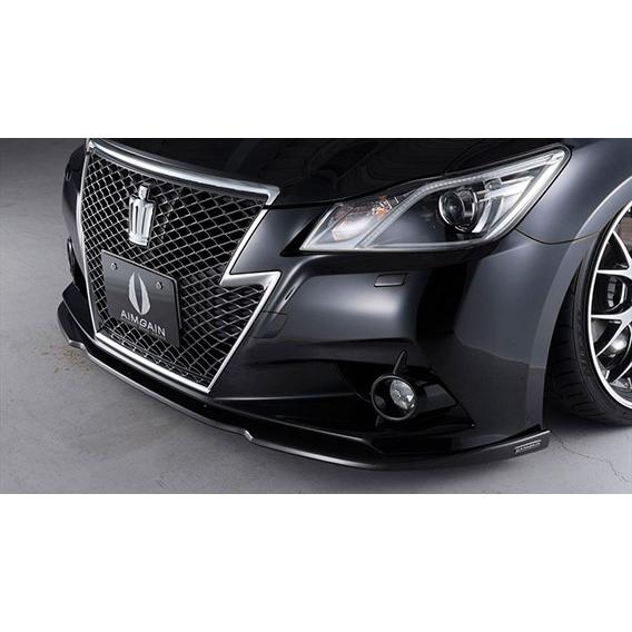 エイムゲイン 純VIP GT フロントリップ クラウンアスリート GRS210 前期 フロントリップスポイラー(FRP