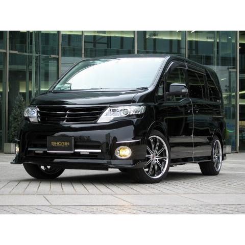 セレナ ハイウェイスター C25 後期 フロントグリル SHORIN セレナ ハイウェイスター C25 後期 フロントグリル SHORIN