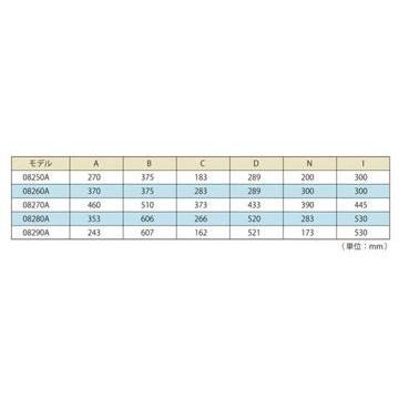 NUOVA RADE DXハッチ 180°オープン 460×510mm 【メーカー品番：KZ-196346】の画像