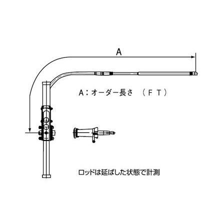 HI-LEX ケーブルセット SAR90A 21ft 【メーカー品番：97356】_1