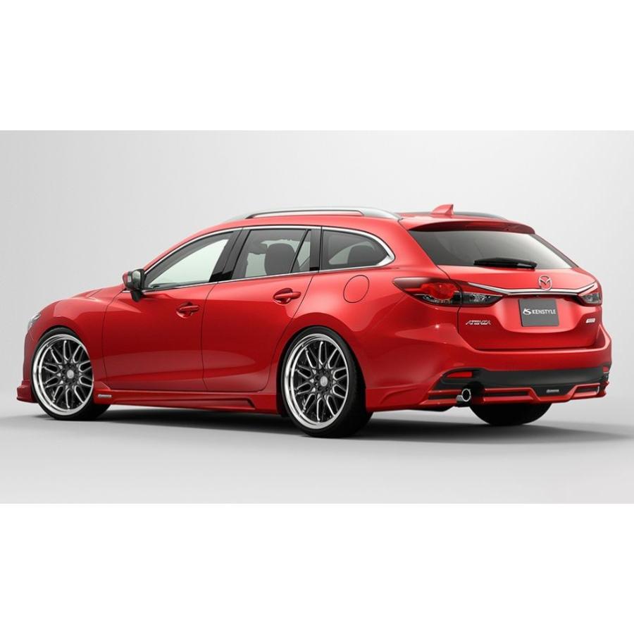 アテンザワゴンGJEFW前期　リアスカート３点ケンスタイル KENSTYLE アテンザワゴン GJEFW/GJ2FW/GJ5FW 前期 リアスカート