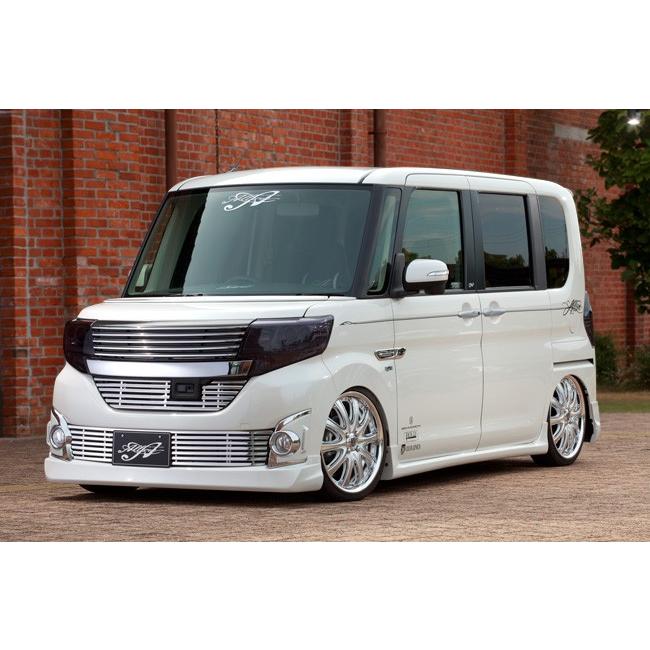 タントカスタム LA600S/610S 前期 ボンネットスポイラー(3P/メッキ