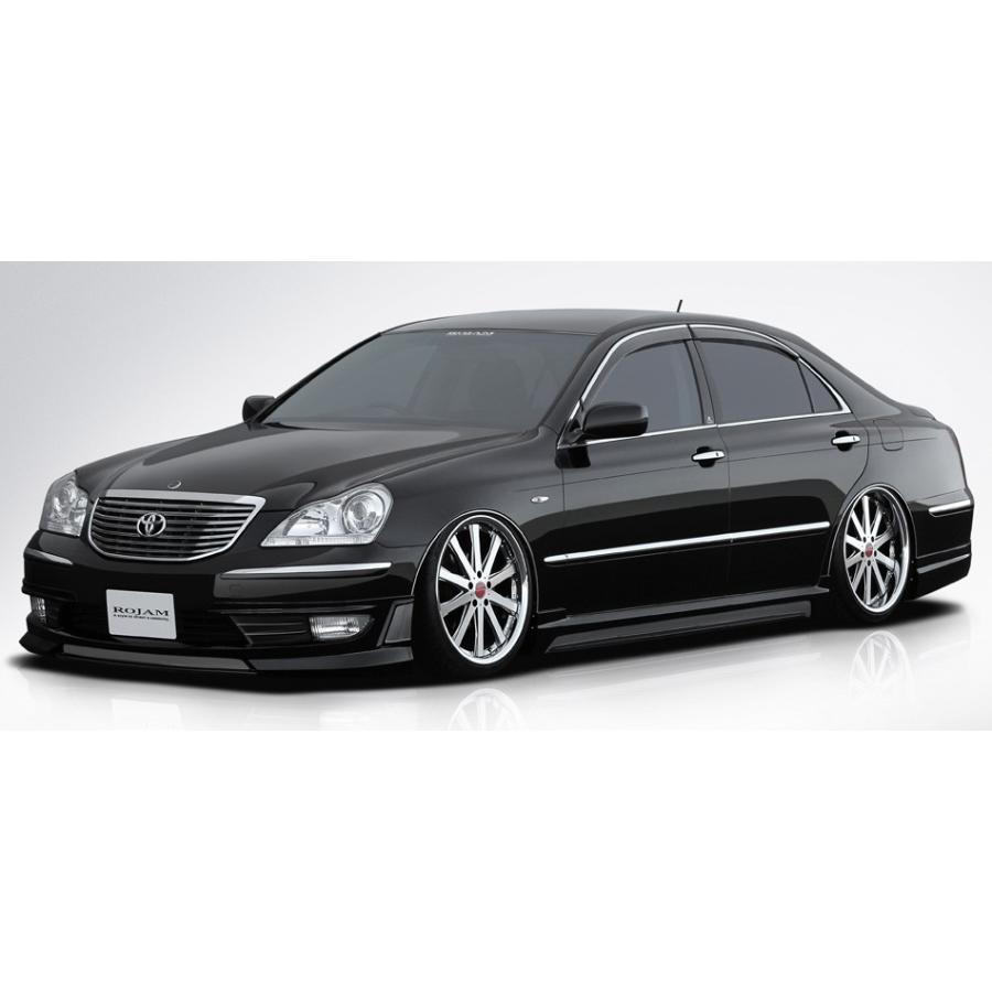 クラウン マジェスタ UZS18 サイドステップモール 塗装済 ロジャム