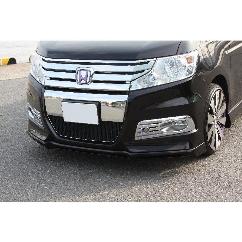 永遠 ☆新品　ステップワゴン RK フロントリップスポイラー ステップワゴンスパーダ RK 前期 フロントリップスポイラー