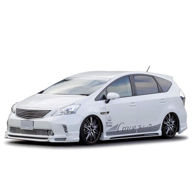 プリウスα ZVW40W/ZVW41W 前期 フロントハーフスポイラー クレイブ