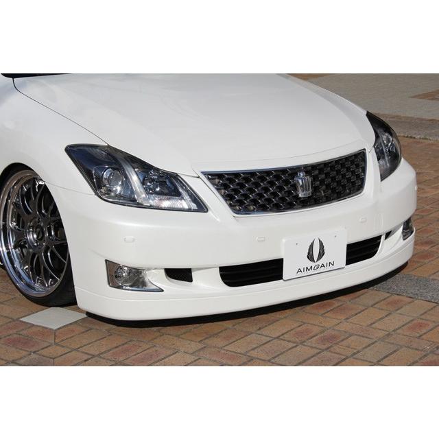 クラウン アスリート GRS200 後期 フロントバンパースポイラー 純VIP