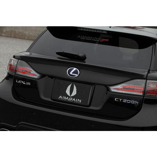 レクサス CT200h ZWA10 Fスポーツ 前期 トランクスポイラー（FRP製