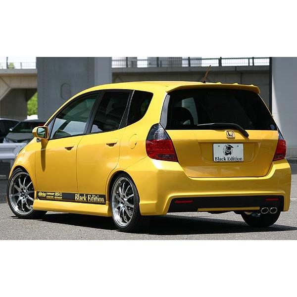 はなりん様 フィット GD1〜4 エアロ3点セット（フォグキット付属） 乱人 ブラック