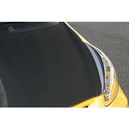 フィットGDカーボンボンネット フィット GD1〜4 カーボンボンネット 乱人 ブラックエディション