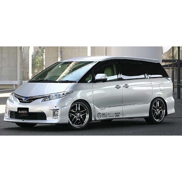 エスティマ ハイブリッド AHR20W 中期 フロントハーフスポイラー 塗装済 ランドスタイル 乱人