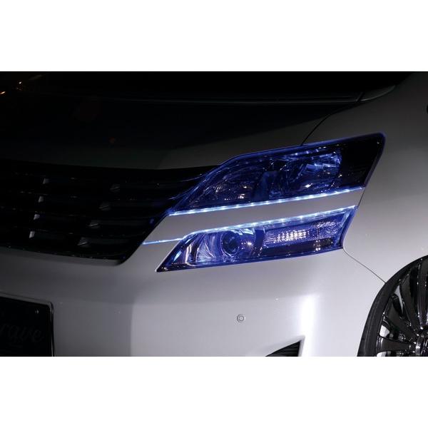 ヴェルファイア（08/05- ANH20W,25W GGH20W,25W） 前期 LEDヘッド