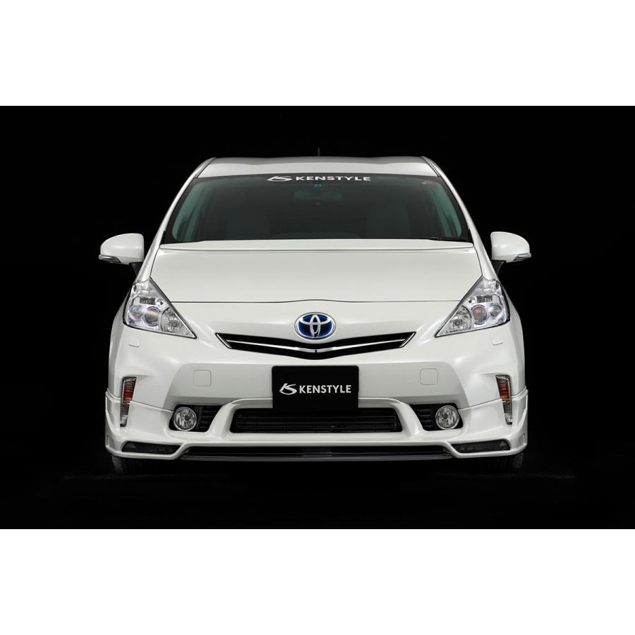 銀次郎！プリウス　前後セット 30系 前期 プリウス フロントスポイラー + サイドステップ