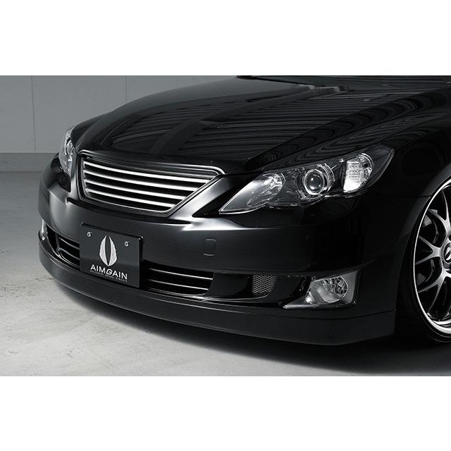 マークX GRX130 前期 フロントバンパー 塗装済 純VIP エイムゲイン 