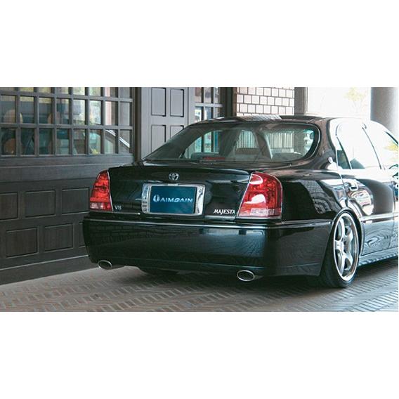 マジェスタ ユーロエディション リアバンパー 17系 Gt クロノコーポレーション ヤフー店 エイムゲイン 塗装済 自動車 リアバンパー 17系