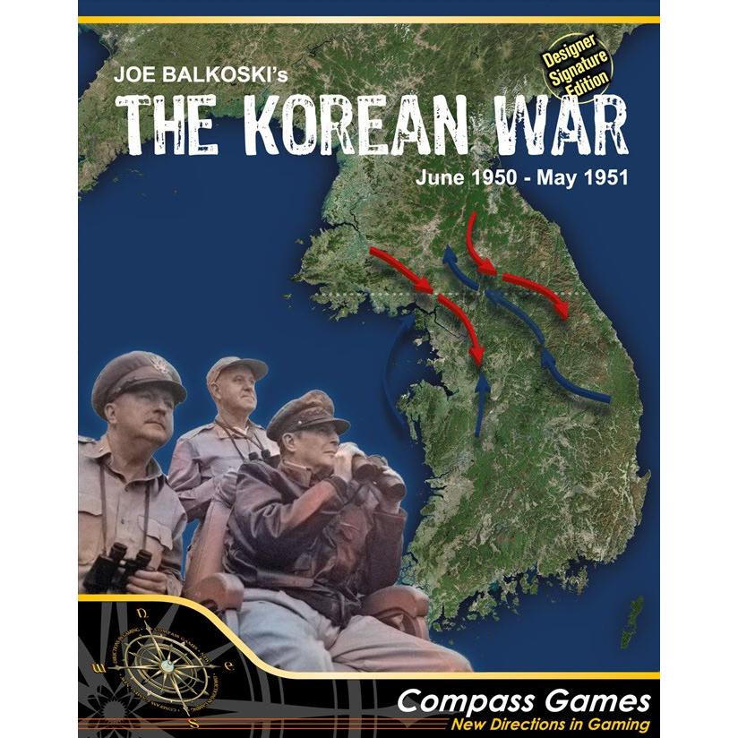 ＊和訳有＊ Compass: Joe Balkoski's The Korean War, DS Ed.｜chronogame