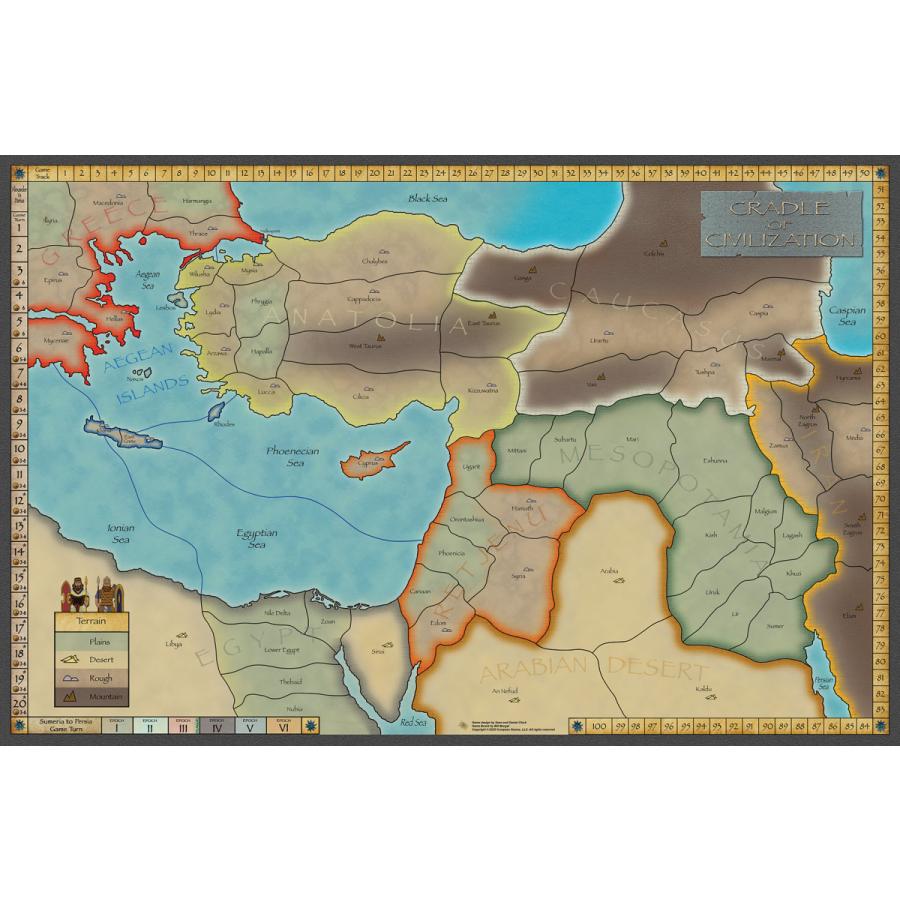 ＊和訳有＊ Compass Cradle of Civilization 361107 クロノノーツゲーム 通販